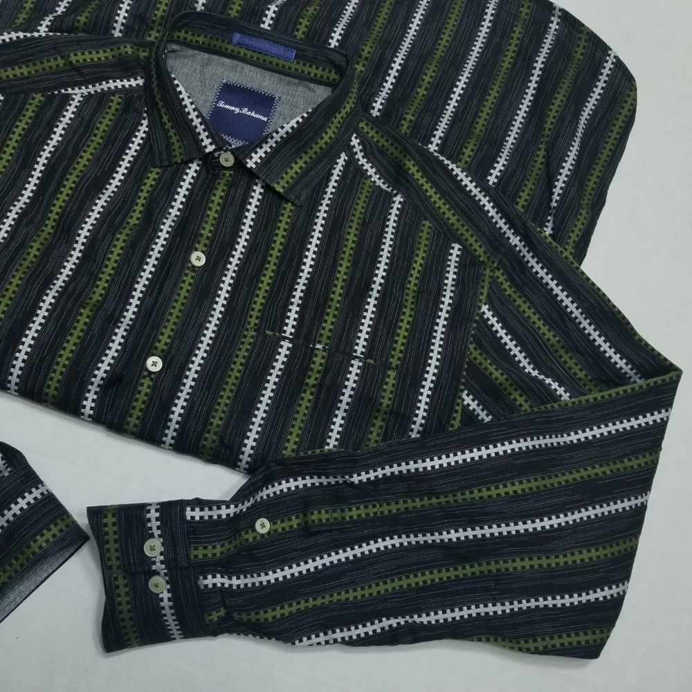 Tommy Bahama Long sleeve striped shirt - Picture 5 of 8